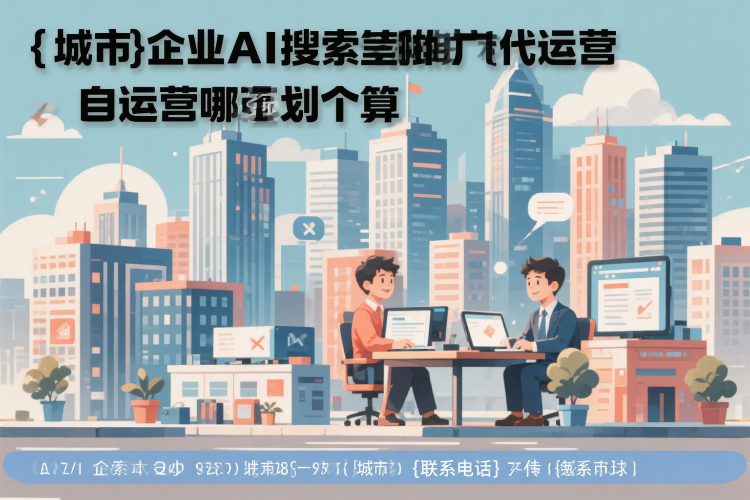 德阳企业AI搜索推广代运营和自运营哪个更划算