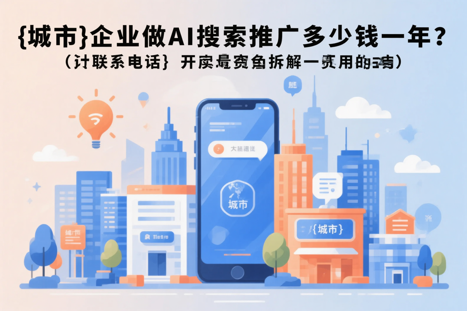德阳企业做AI搜索推广多少钱一年？真实费用拆解