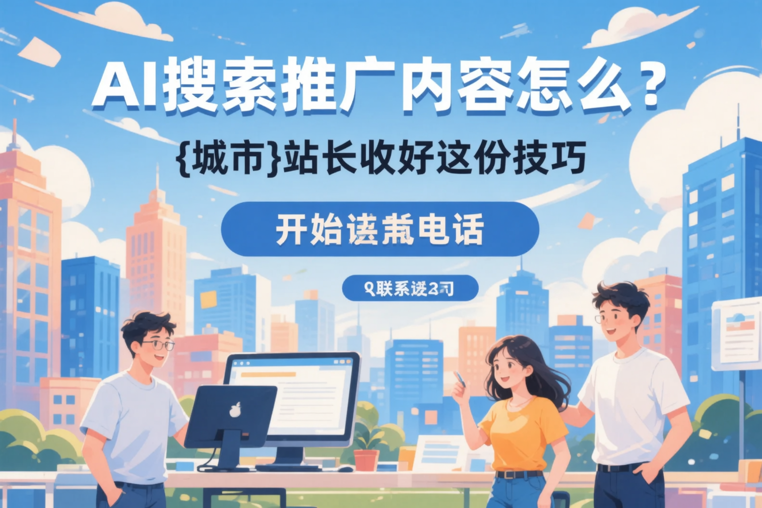 AI搜索推广内容怎么写？德阳站长收好这份技巧