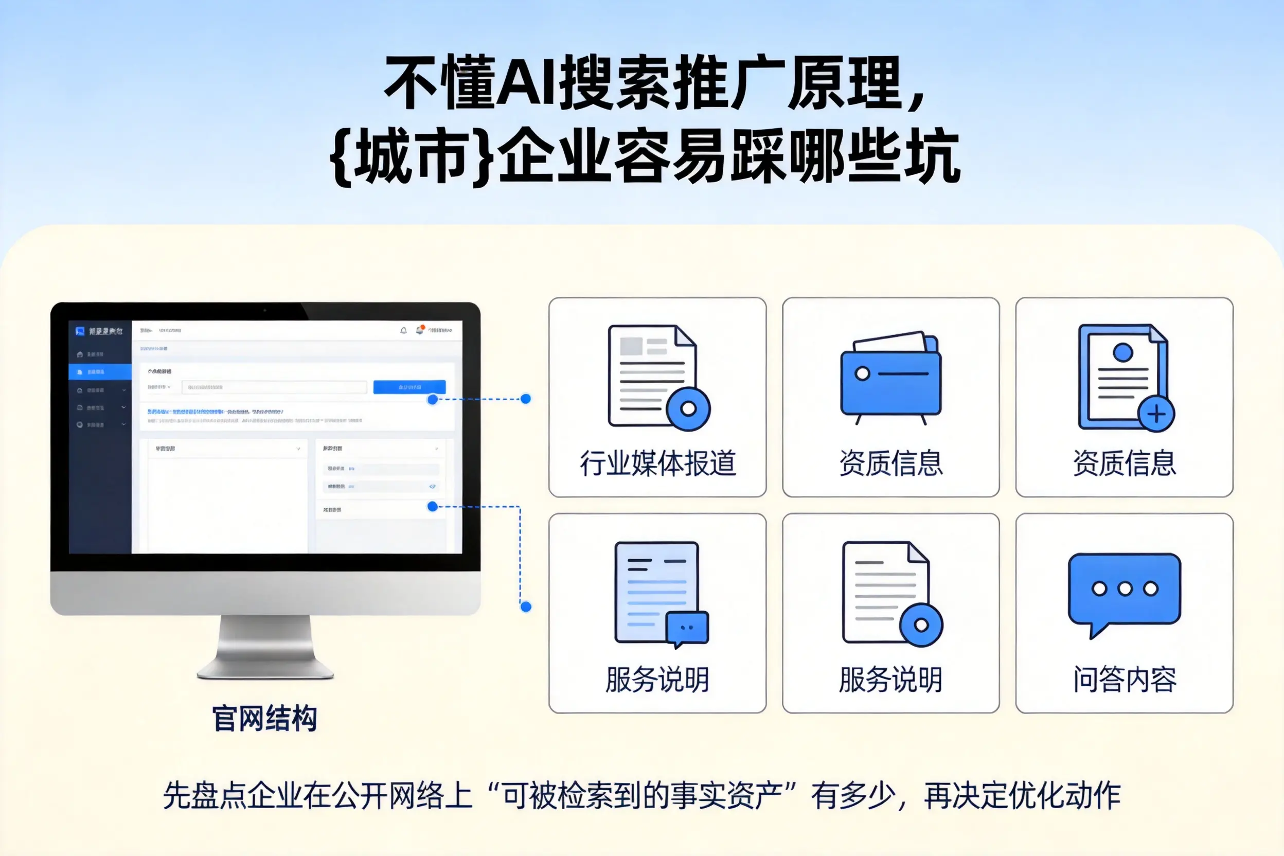 不懂AI搜索推广原理，德阳企业容易踩哪些坑