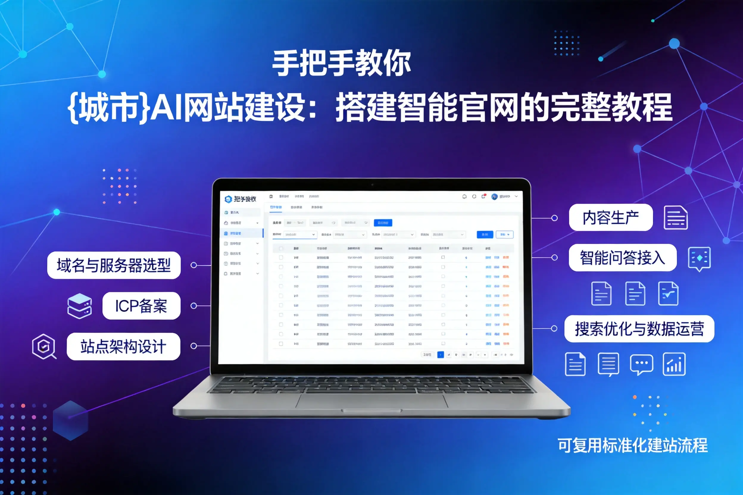 手把手教你德阳AI网站建设：搭建智能官网的完整教程