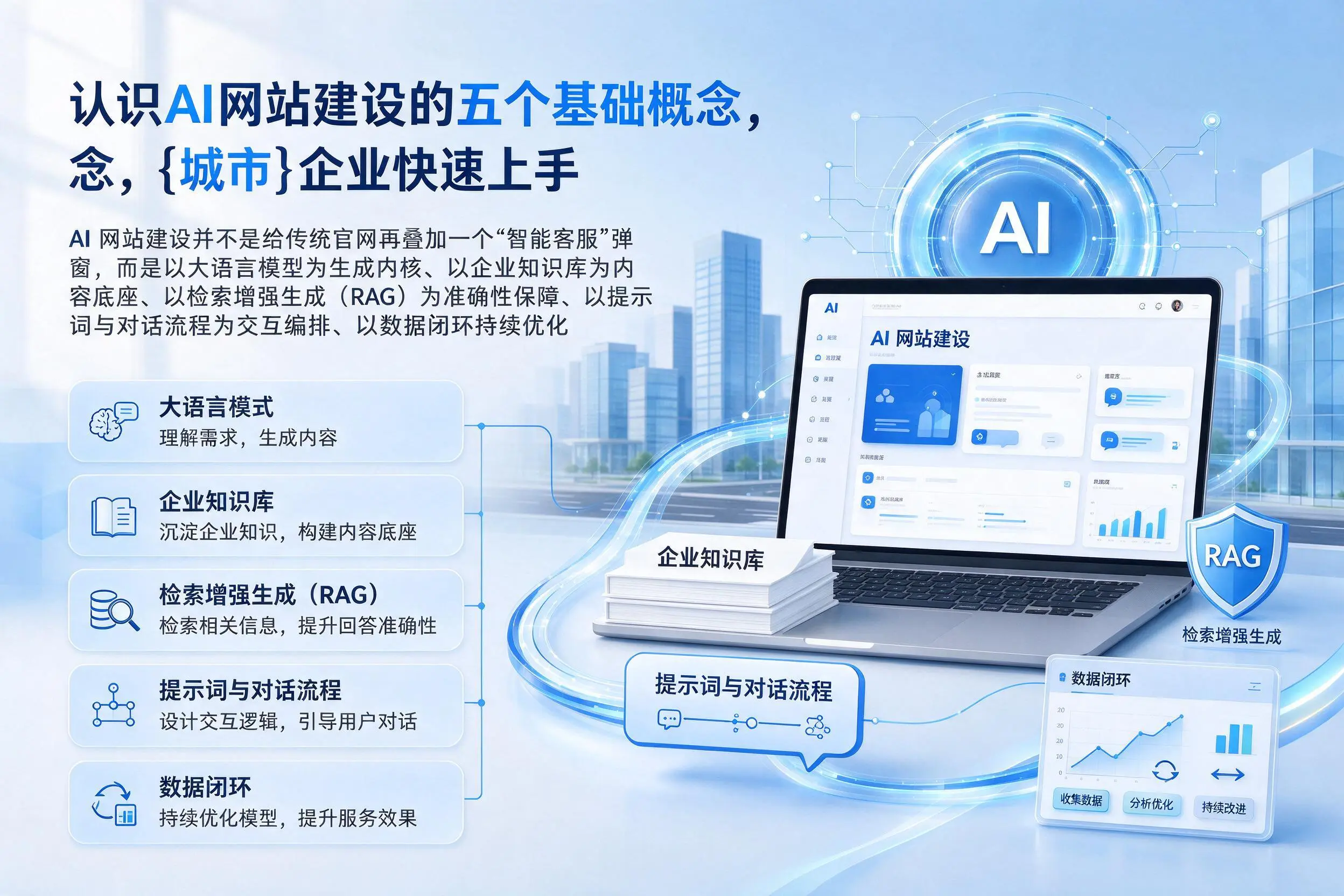 认识AI网站建设的五个基础概念，德阳企业快速上手