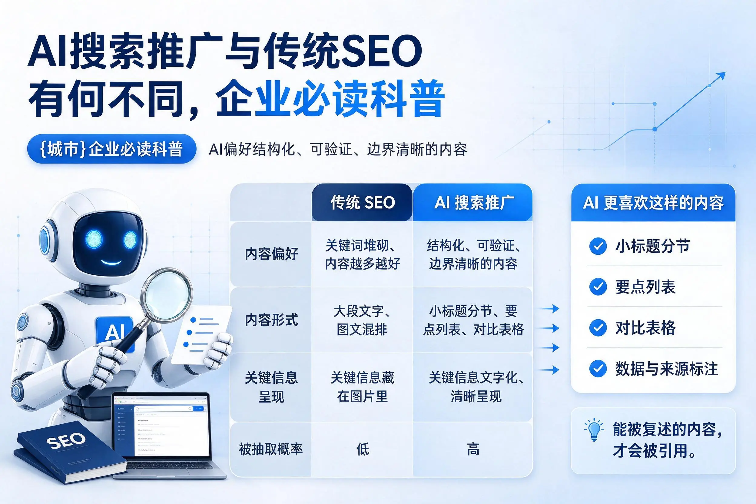 AI搜索推广与传统SEO有何不同，德阳企业必读科普